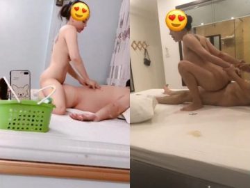 Lấy vợ làm masage chỉ việc nằm hưởng